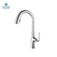 Brass Kitchen Faucet Hot And Cold Water Rotatable Sink Single Handle Faucet