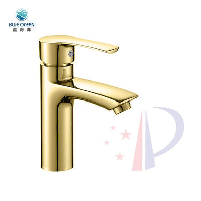 Gold Chrome Health Lead Free Kitchen Faucet Basin Taps For Russia