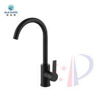 Classical Household Counter Top Water Matte Black Water Filter Kitchen Faucet Tap