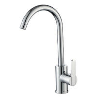 China Wholesale Modern Single Lever Sink Mixer Kitchen Faucet